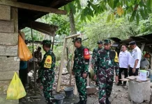 Tim Wasrik Tinjau Progres TMMD ke-128 di Sausu Trans