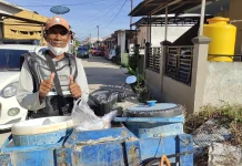 Ahar, Penjual Ikan Keliling Tolitoli Tetap Semangat Berjualan