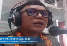 Satpol PP Tolitoli Tertibkan Pedagang Ikan Jalan Maloon