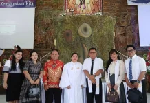 Kenaikan Yesus, Jemaat GPIBT Imanuel Tolitoli Khidmat Beribadah