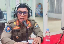 Satpol PP Tolitoli Tegaskan Aktivitas Jual Beli Tidak Diperbolehkan di Jalan Baru