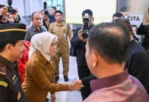Sekprov Sulteng Sambut Kedatangan Kapolda Baru Brigjen Pol. Nasri