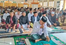 Ratusan Jamaah Padati Masjid At-Taqwa Dungingis