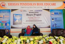 Buol Educare Resmikan Aula Anggati Bone dan Bedah Buku Cerita Rakyat Boyopogut