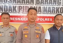 Polres Tolitoli Komitmen Berantas Narkoba di Tolitoli
