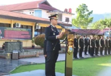 Polres Tolitoli gelar Upacara hari lahir Pancasila