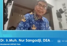 Guru Besar Untad Desak penerapan Reward and Punishment Bernegara
