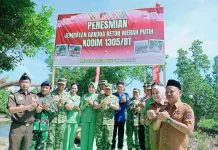 Warga Nalu Apresiasi Pembangunan Jembatan Garuda oleh TNI