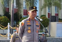 Kapolda Sulteng Tekankan Profesionalisme dan Integritas Personel Kepolisian