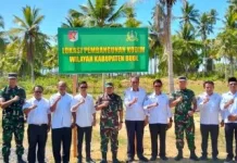 Danrem 132/Tadulako Tinjau Lokasi Rencana Pembangunan Kodim Buol