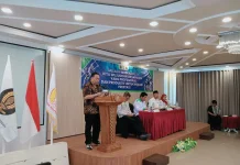 Mukti Buka Muskab PELTI Tolitoli, Dorong Prestasi Tenis