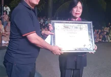 Penghargaan untuk Pencipta Lagu Lutungan Kabetan di GBN Season 2