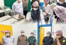 Kapolres Tolitoli Sidak SPPG, Temukan Kekurangan Porsi Nasi