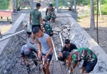 Demi Kelancaran Akses Warga, Jembatan Garuda Terus Dikebut
