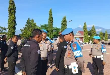 Belasan Personel Terjaring Razia Disiplin Bidpropam Polda Sulteng