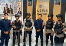 Patroli Dialogis Brimob Perkuat Pengawasan di Lapas Tolitoli