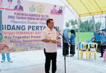 Bupati Tolitoli Minta Petani Optimalkan Bantuan Benih