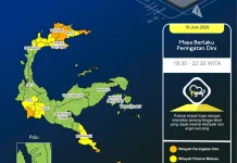 Cuaca Tolitoli, Buol, Parimo, di Dominasi Cerah Berawan