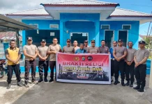 Sambut HUT Bhayangkara Polsek Tolitoli Utara Gelar Bakti Religi