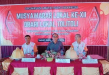 ORARI Sulteng Dorong Penguatan Peran Sosial di Tolitoli