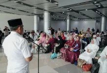 Gubernur Anwar Hafid Sambut Kepulangan Jamaah Haji Sulteng