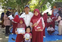 Pemkot Tanjungbalai Ajak Ayah Antar Anak di Hari Pertama Sekolah