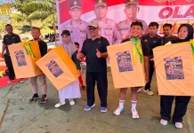 Jalan Santai HUT Bhayangkara ke-80 Polres Buol Meriah, Warga Antusias