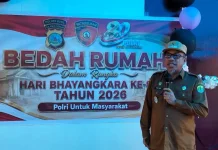 Pemkab Buol Apresiasi Bedah Rumah Polres Sambut HUT Bhayangkara