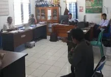 Babinsa Koramil Dondo Perkuat Sinergi dengan Pemdes Jaga Kamtibmas