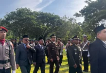 Mewakili Bupati di HUT Polri, Sekda Buol Ajak Semua Pihak Bahu-Membahu Jaga Daerah