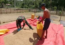Babinsa Bokat Dampingi Petani Pascapanen Demi Ketahanan Pangan