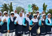 Lansia Tolitoli dan Buol Pererat Silaturahmi Lewat Senam Bersama