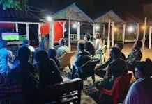 Nobar Piala Dunia 2026 Pererat Kebersamaan Koramil Galang dan Warga