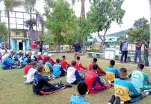 33 Calon Paskibraka Tolitoli Matangkan Latihan jelang HUT RI