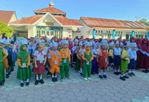 MPLS Perdana SDN Pembina, Siswa Baru Tunjukkan Kemandirian