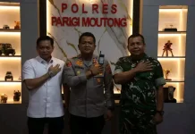 Kapolres Perkuat Sinergi  bersama TNI dan Kejaksaan di Parigi Moutong
