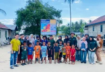 VOLAKTIVE PERPIT Gorontalo Perkuat Literasi dan Mitigasi Bencana di Dusun Salu