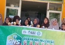 Istiqomah Berbagi, GNS Tolitoli Salurkan Bantuan Nutrisi Santri