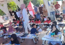 DP3A Tolitoli Gelar Lomba Mewarnai Meriahkan Hari Anak Nasional