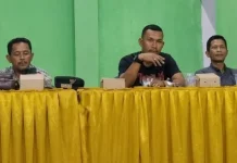 Sepakat Tutup Akses Tambang Bugu, Pemdes Baturata dan Kwala Besar Pasang Portal