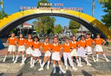 Aiko Bangga Meriahkan Car Free Day Tolitoli