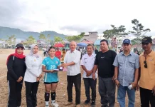 Putri Nopi Juarai Kejuaraan Voli Putri Antar Club Nalu