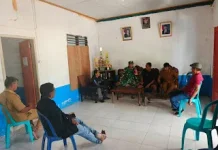 Babinsa Dondo Perkuat Sinergi Kamtibmas di Desa Sibaluton