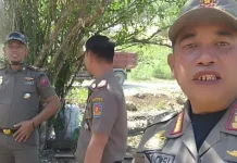 Satpol-PP dan DLH Buol Tertibkan Tambang Galian C Ilegal