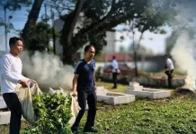 Lapas Parigi Gelar Aksi Bersih Kemerdekaan di TMP