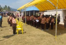 Siswa SD-SMP Galang Meriahkan Hari Pramuka dengan Perkemahan
