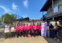 Bhayangkari Baolan Salurkan Bantuan untuk Korban Kebakaran