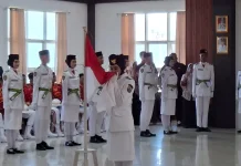 Wabup Buol Kukuhkan Paskibraka untuk HUT ke-81 RI