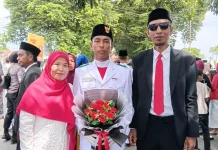Alfathi Putra Islami Bangga Jadi Pengibar Bendera HUT RI ke-81
