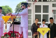 Shereen Talytha Aulia Jadi Pembawa Baki HUT RI ke-81 Tolitoli